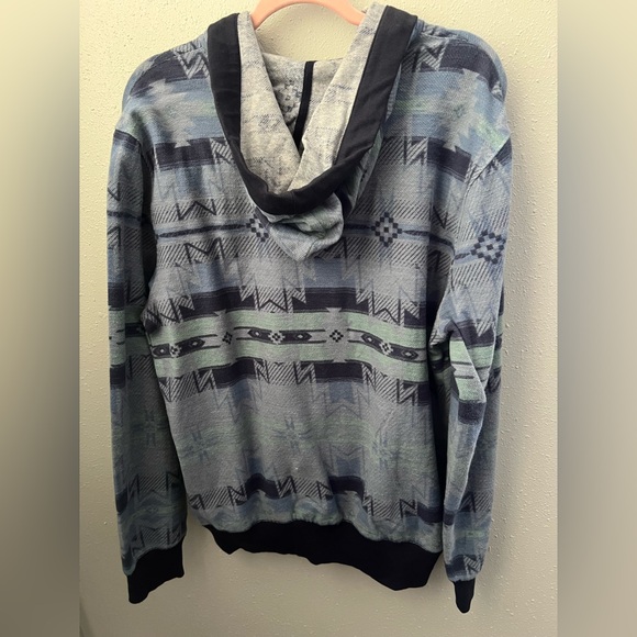 Faherty × Doug Good Feather Campfire Hoodie In Blue Men’s Size Small New - Picture 3 of 12